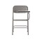 Emma and Oliver 2 Pack Premium Steel Folding Chair with Left Handed Tablet Arm